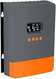 60A MPPT Solar Charge Controller 12V 24V 36V 48V Solar Controller, Suitable for Lead Acid and Lithium Battery