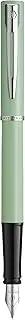 [WATERMAN] Allure Fountain Pen | Mint Green Matte Lacquer with Chrome Trim | Fine Stainless Steel Nib | Blue Ink | With Gift Box