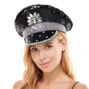 Steampunk Hat Light Up LED Mad Hatter Neon Rave Captain Cosplay Costume Top Hat