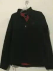 The North Face Size M Never Stop Exploring Black 1/4 Zip Fleece Jacket Coat Men
