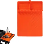Silicone Griddle Tools Mat, Large Grill Spatula Mat Side Shelf Tools Mat Grill T