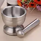 Stainless Steel Metal Mortar MiNi Spice Grinder New Garlic Grinder Mills