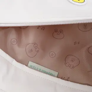 Hellolulu with LINE FRIENDS 系列 JAKE雙面斜背包(L)熊大/莎莉