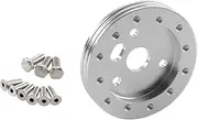 COMPUKAS 0.5 Steering Wheel Riser 6 to 3 Hole Adapter Universal Fit 70mm/2.75 Center to Holes Distance