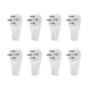 13lbs Hardware Hanger Wall Mount Non-mark Hook Picture Photo Hangers, 50 Pcs