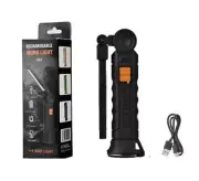 Led Work Light Magnetic Base Hook Rechargeable 360°Rotating For Working Camping