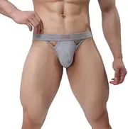 [Generic] Straps for Men, Cotton Stretch Strap Sexy G-Strings & Thongs Strap Underwear for Men