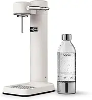[aarke] Carbonator 3, Sparkling Water Maker with Water Bottle, Matte White Finish