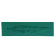 PMC Silver Art Clay Jewelry Silicone Mold Feather Ring Band Mould