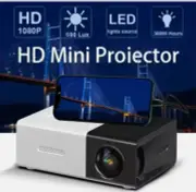 Mini Home Portable Cinema Projector - LED Compact Entertainment Projector Movies