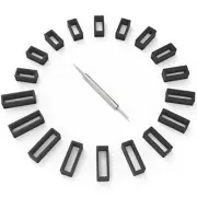 Wellfit Watch Band Loop, 18pcs Watch Band Rings with a Spring Bar Tool