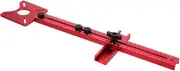 jojofuny Woodworking Rounding Guide Rail Fixture Sturdy Base Cabinet Hardware Jig Tool Universal Milling Groove Bracket for Router