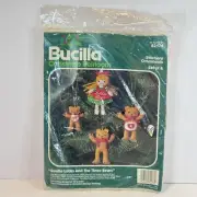 Bucilla Goldie Locks & The Three Bears Stitchery Ornaments Kit 82176