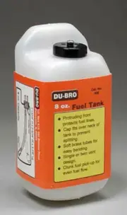 Dubro 8-Ounce 8 oz RC Remote Control Airplane Nitro / Gas Fuel Tank DUB408
