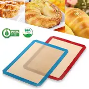 Sheet Silicone Baking Mats for Cookie Sheet Pans - Rolling Silicone Baking Sheet
