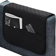 Sofa Armrest Organizer - Armrest Sofa Organiser - Armchair Armrest Organiser, Waterproof Sofa Armrest Covers, Storage in Side Pockets for Recliner Chairs