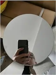 High-Precision Spherical Lens Reflecting Telescope DIY Primary Mirror 102mm Lens 25mm