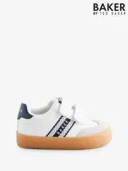 Baker by Ted Baker Boys Branded Tape Trainers (E46121) | $88