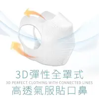在飛比找蝦皮購物優惠-佳佳玩具 --- 口罩 成人 台灣製 無痛感 3層 3D 立