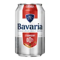 在飛比找蝦皮購物優惠-【Bavaria 巴伐亞 0.0】0.0 草莓風味甜心蘇打/