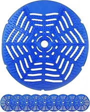 10-Pack Urinal Mat Bundle: High-Performance Deodorizer Tablets with Built-in Filter. Scented Urinal Mats for Odor Elimination and Long-Lasting Freshness