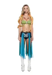 [Trickz N' Treatz] Servin' Snake Charmer Costume Set