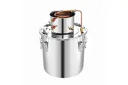 50L Water Distiller Home Beer Wine Brewing Kit Alcohol Making Distillery Liquor Distilling Equipment Stainless Steel for Essential Oil Whiskey Brandy