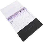 KAILIKETIY Academic Calendar Desk Calendar for Events Minimalist Design Schedule Organizer Essential Office Supply for Home Office Use
