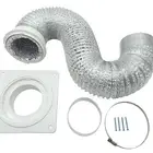 Sleek Design 4 Inch Dryer Vent Connector Kit for Efficient Laundry Setup
