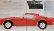 Pontiac Trans Am Picture Out of Print Spec Article Sheet Wall Art Decor
