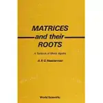 MATRICES AND THEIR ROOTS: A TEXTBOOK OF MATRIX ALGEBRA