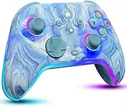 Switch Controllers Wireless for Nintendo Switch/Lite/OLED, 1200mAh Switch Pro Controller, 10 Colors Switch Light up Ccontroller, Switch Turbo controller with Turbo/Gyro/Vibration/Motion Control/Wake
