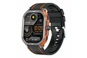 2.06 Inch Bt5.3 Ip68 Sport Smart Watch Bluetooth Call / Message Health Orange Smart Watches