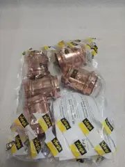 5 - ProPress Copper Couplings W/Stop, 1-1/4"x1-1/4" Viega 78062