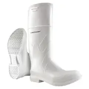 Dunlop Rubber Boot,Men's,12,Knee,White,PR 8101200 Dunlop 8101200 12 791079104187