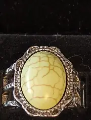 Paparazzi Green Turquoise And Silver Ring