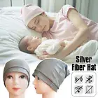 Anti Radiation Hat Silver Fiber Electromagnetic Wave Rfid Shielding Emf Liner