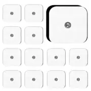 12-80x Electric Muscle Stimulator 4X4cm TENS Electrode Pads For Massager Machine