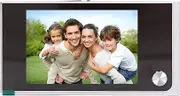 Digital Door Viewer Zinc Alloy Peephole Camera for Home Security Monitoring