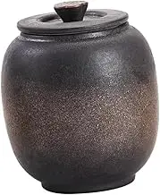 Tea jar,Tea caddy, Tea Ceramic Tea Storage kung fu Tea Canister tinplate can Kitchen Canister Porcelain Kitchen Container Tea Bag Cereal containers-Assorted Color.Assorted Color