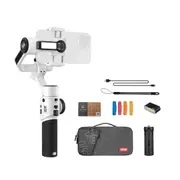 Zhiyun-Tech Smooth 5S Combo 3-Axis Handheld Gimbal - White for SmartPhones