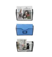 Magazine RackMagazine Holder3 Pockets Hanging File OrganizerMesh Rack Folder ...