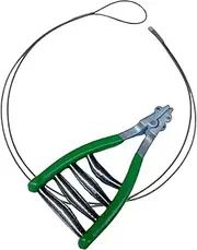 String Starting Clamp Tennis Equipment Extension Line 4 Springs Wide Head Portable Clamping Tool for Tennis Racquet Squash