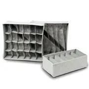 Vivva 3/6 Storage Drawer Divider Organiser Solution Box Tidy Socks Bra Underwear Box