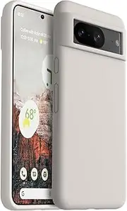 OTOFLY Designed for Pixel 8 Case, Silicone Shockproof Slim Thin Phone Case for Google Pixel 8 6.17 inch (Stone)