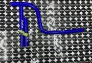 LAND ROVER DEFENDER 200TDI SILICONE EXPANSION TANK BLEED HEADER KIT BLUE (1)
