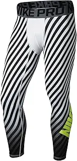 [Nike] Mens Pro-Hyperwarm Printed Compression Football Tights
