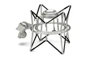 Samson Audio SP01 Spider Shock Mount Holder Stand f Condenser Microphone Silver