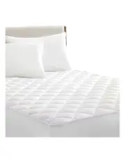 [DreamZ] Fully Fitted Waterproof Microfiber Mattress Protector King Single Size in White