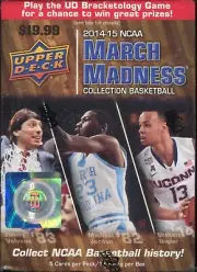 2014-15 Upper Deck March Madness Basketball Blaster Box8 NEW Sealed
